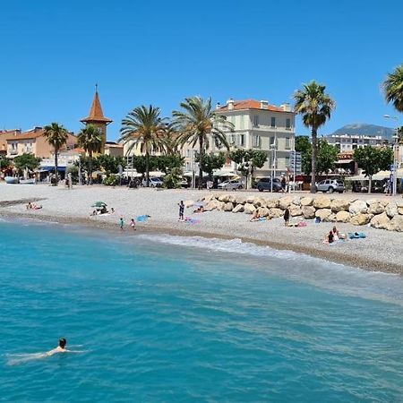 Studio De La Plage - Mer, Terrasse Et Garage Cagnes-sur-Mer Exteriér fotografie