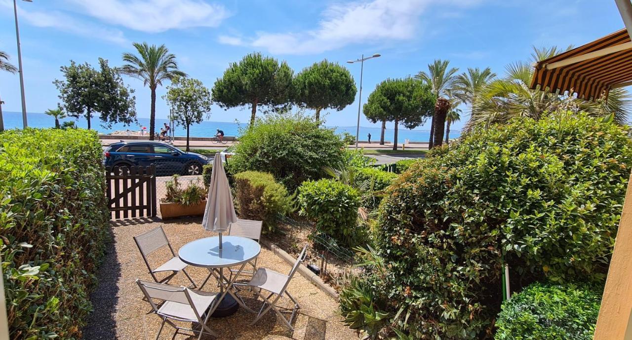 Studio De La Plage - Mer, Terrasse Et Garage Cagnes-sur-Mer Exteriér fotografie