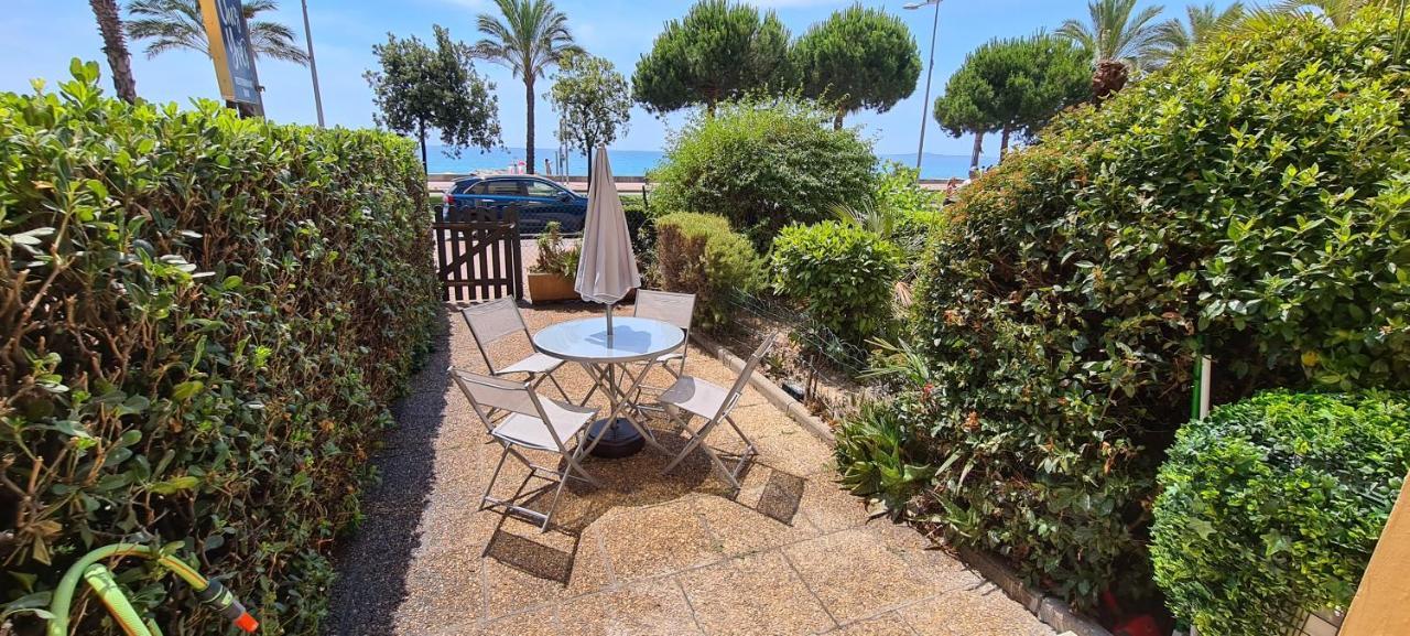 Studio De La Plage - Mer, Terrasse Et Garage Cagnes-sur-Mer Exteriér fotografie