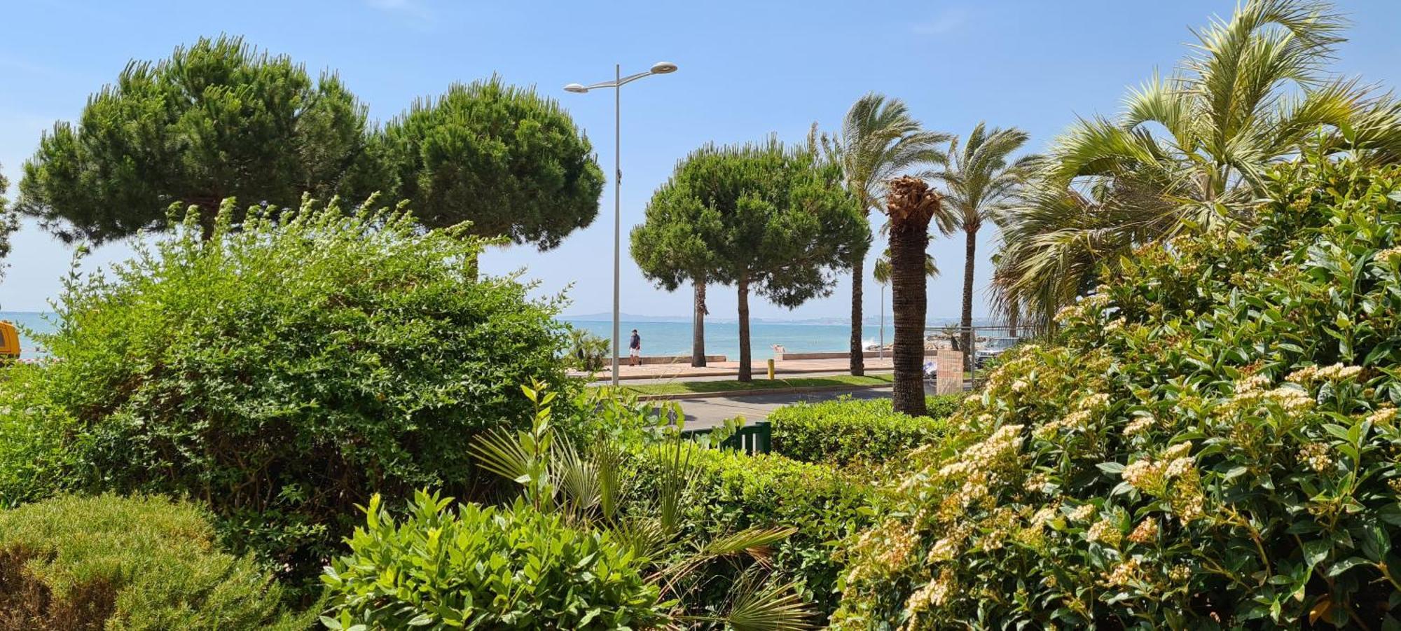 Studio De La Plage - Mer, Terrasse Et Garage Cagnes-sur-Mer Exteriér fotografie